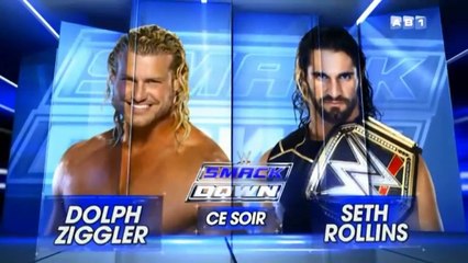 AB1 SMACKDOWN DOLPH ZIGGLER VS SETH ROLLINS