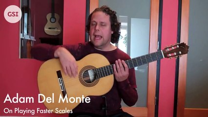 Adam Del Monte - How to Play Faster Scales: Flamenco Guitar at Guitar Salon International