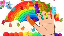 Finger Family Jelly Gummy Bear   Nursery Rhymes Songs for Children