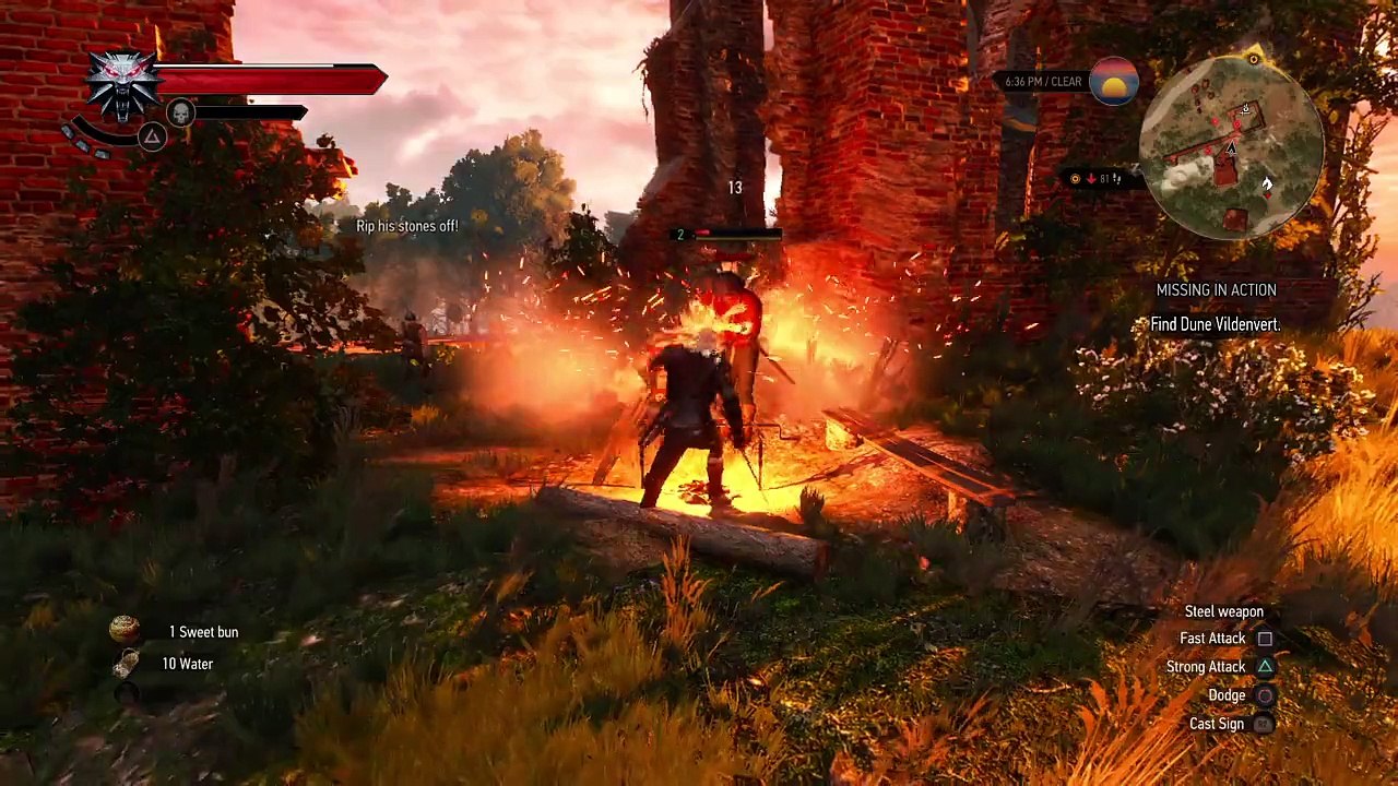The Witcher 3: closer shave