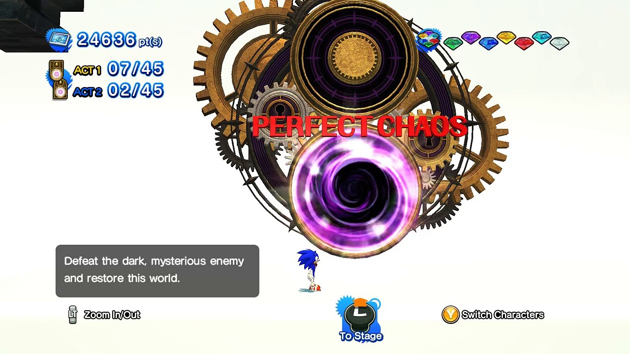 Sonic Generations: Boss Battle - Perfect Chaos Hard Mod + Sonic Boom Mod