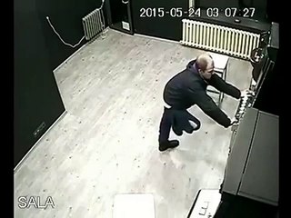 The guy took a shit in the room slot machine