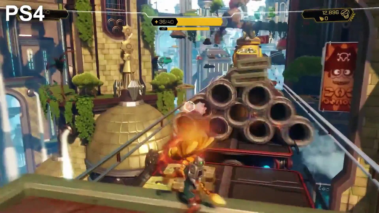 Ratchet & Clank PS4 vs PS2 Graphic Comparison