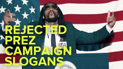 Hilarious and Creative: The Internet's Top Rejected Presidential Campaign Slogans 😂