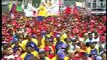 Hugo Chavez en Concentracion de trabajadores Socialistas con motivo del 1ero de Mayo Dia Internacional de los Trabajadores. Av Urdaneta Caracas 1