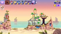 Angry Birds Stella - Level 9 - Beach Day! - Walkthrough 3 Stars Gameplay - Android iOS