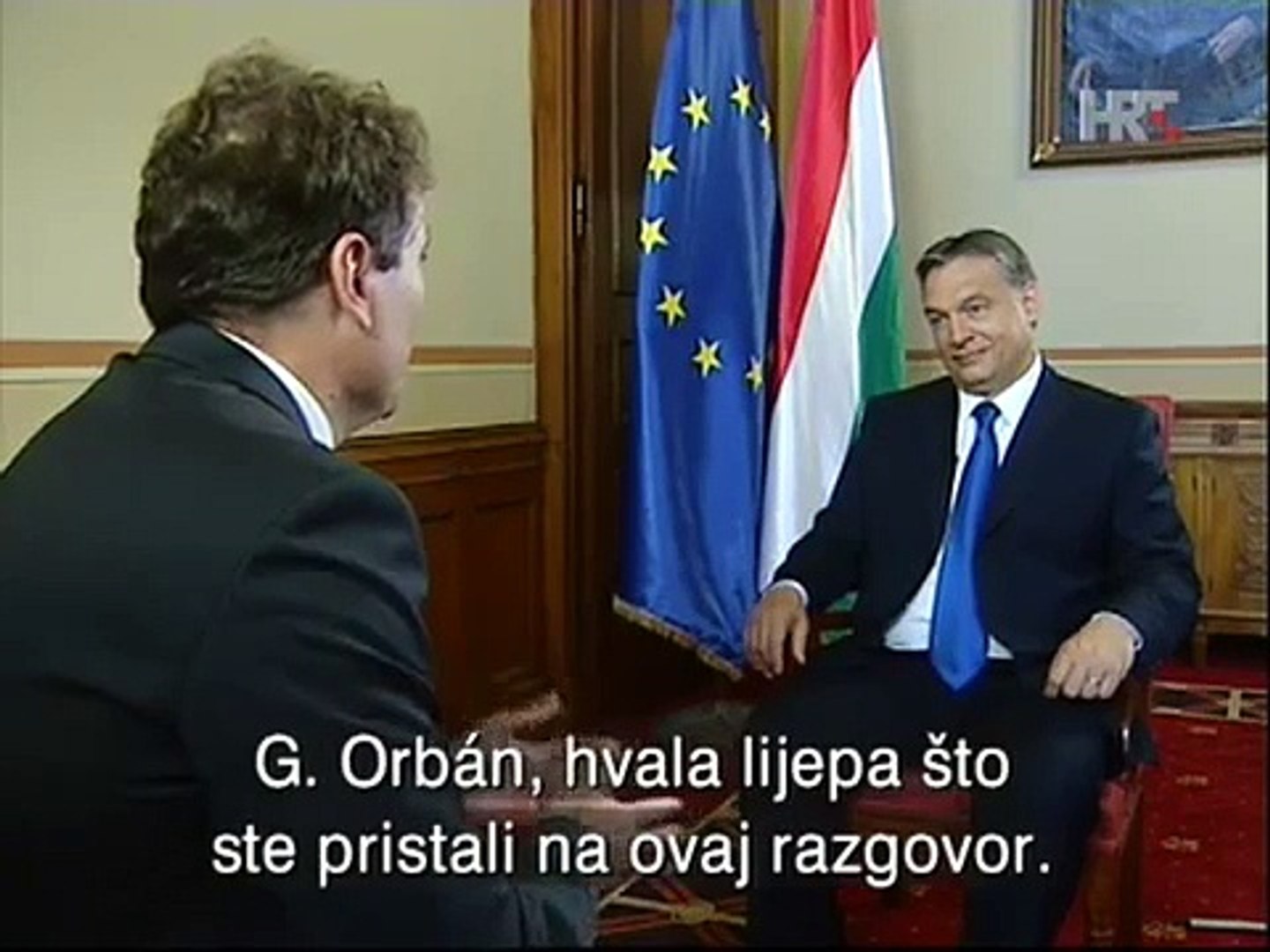 HRT  Dnevnik plus Viktor Orban 06.2013.