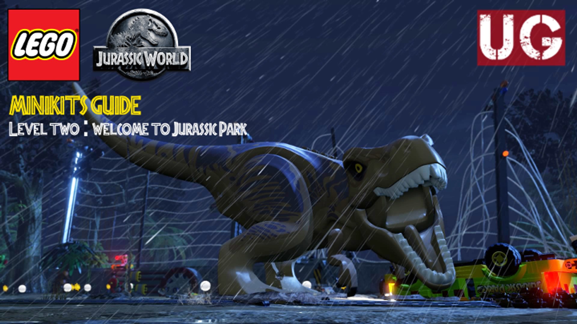 Lego Jurassic World - Level 2: Welcome To Jurassic Park Minikits Guide -  video Dailymotion