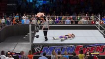 WWE2K15:Epic Compilation Bug,Fail,Glitch and Best WTF moments#1