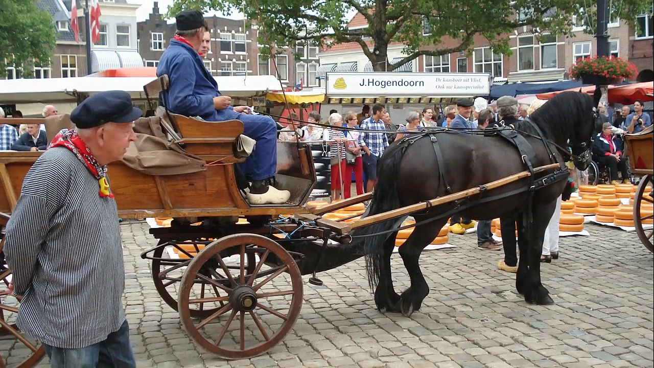Dutch Cheese market & Town Hall  Gouda