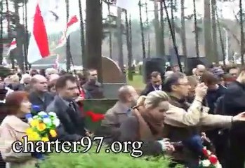 Акция "Дзяды" в Минске (Беларусь)