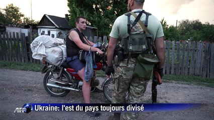 Ukraine: traverser la ligne de front pour aller faire ses course