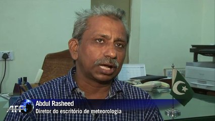 Paquistão: temperatura começa a cair após onda de calor