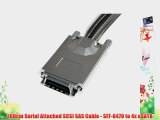100cm Serial Attached SCSI SAS Cable - SFF-8470 to 4x eSATA