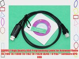SUNDELY High Quality USB Programming Cable for Kenwood Radio TK-7180 TK-7180H TK-7182 TK-7182H