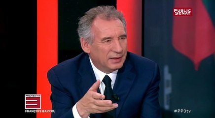 François Bayrou, invité de Preuves par 3 sur PublicSénat - 230615