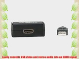 Manhattan USB 2.0 to HDMI Adapter Easily Converts USB Video (151061)