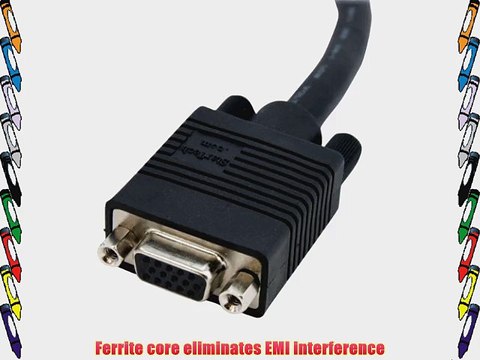 StarTech.com MXT101HQ_200 200-Feet Coax High Resolution VGA Monitor Extension Cable - HD15