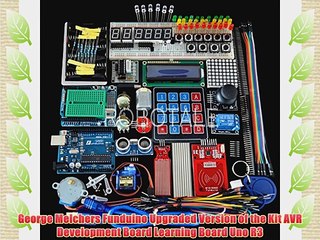 George Melchers Funduino Upgraded Version of the Kit AVR Development Board Learning Board Uno