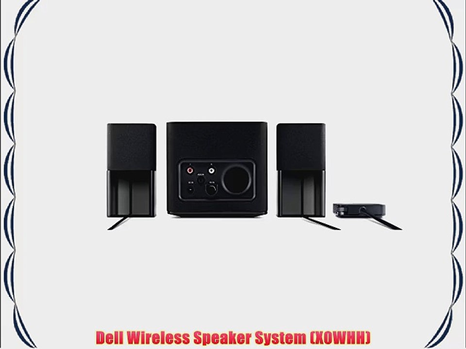 Dell Wireless Speaker System (X0WHH)