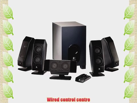 Logitech X-540 5.1 Surround Sound Speaker System with Subwoofer