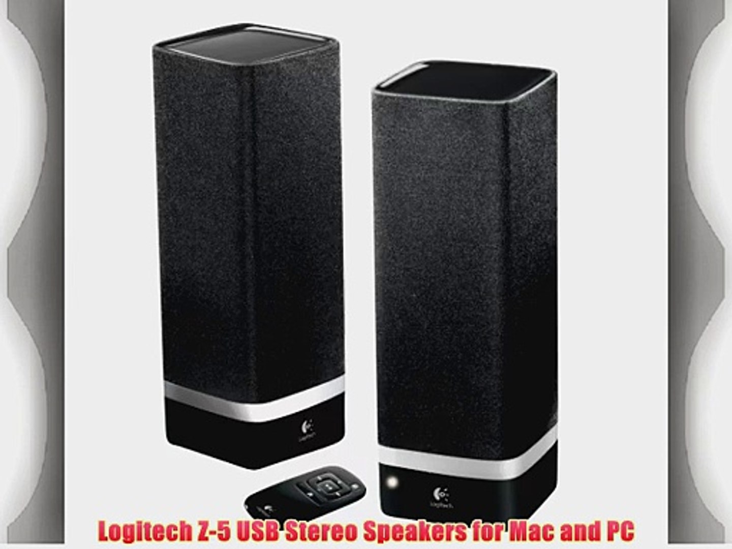 Logitech Z-5 USB Stereo Speakers for Mac and PC - video Dailymotion