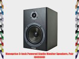 Monoprice 5-Inch Powered Studio Monitor Speakers Pair (605500)
