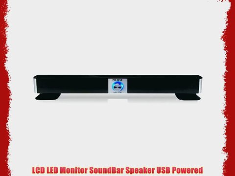 FOHENZ FS-S5 LCD LED Monitor SoundBar Speaker - USB Powered
