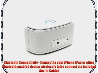 id America TouchTone Portable Wireless Speaker - White (IDHS101-WHT)