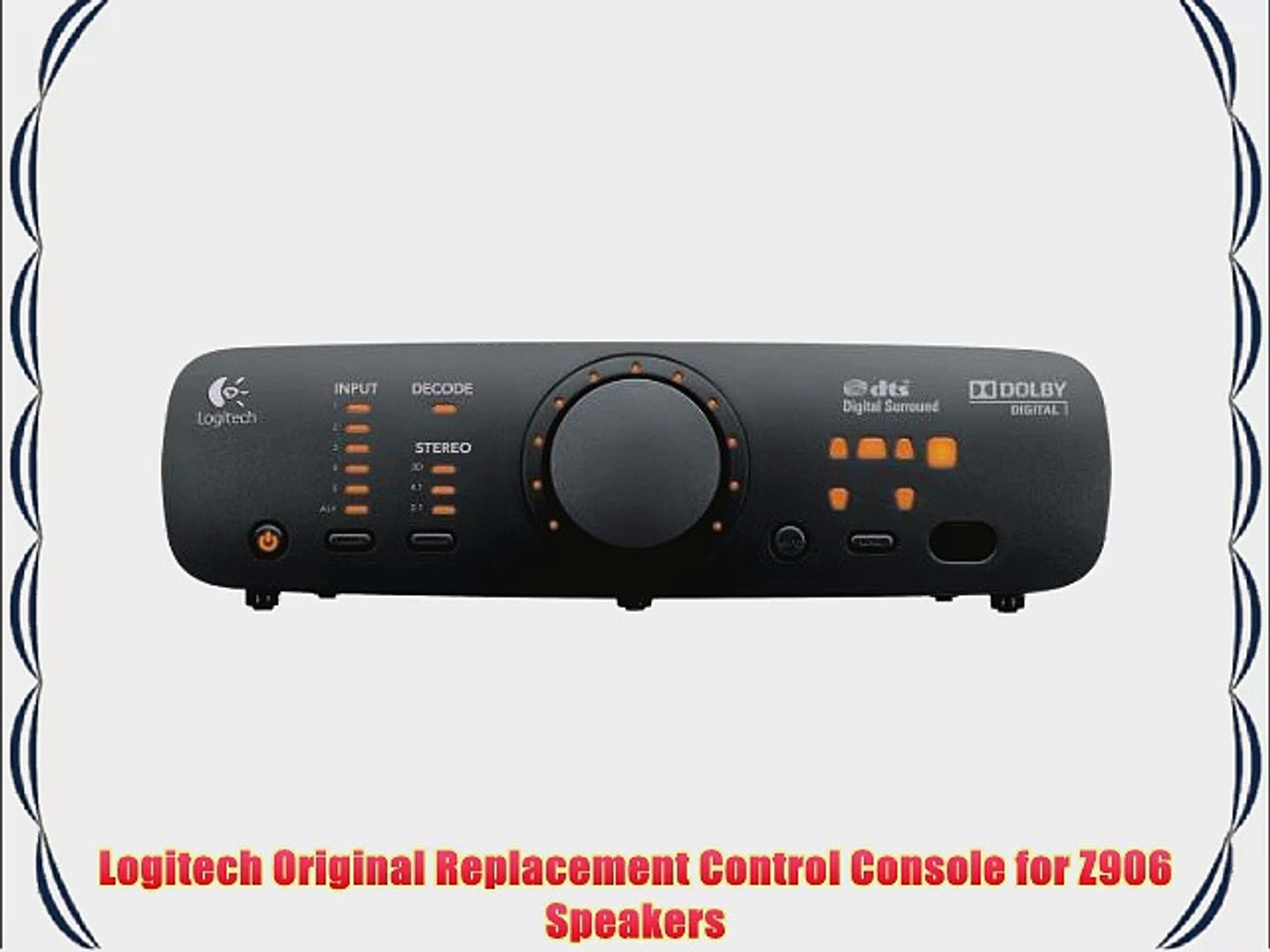 Logitech Original Replacement Control Console for Z906 Speakers - video  Dailymotion