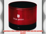 Logiix Blue Piston Rechargeable Bluetooth Speaker - Red (LGX-10614)