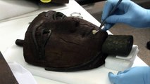 Book of the Dead: Ancient Egyptian coffin mask conserved for the exhibition at the British Museum