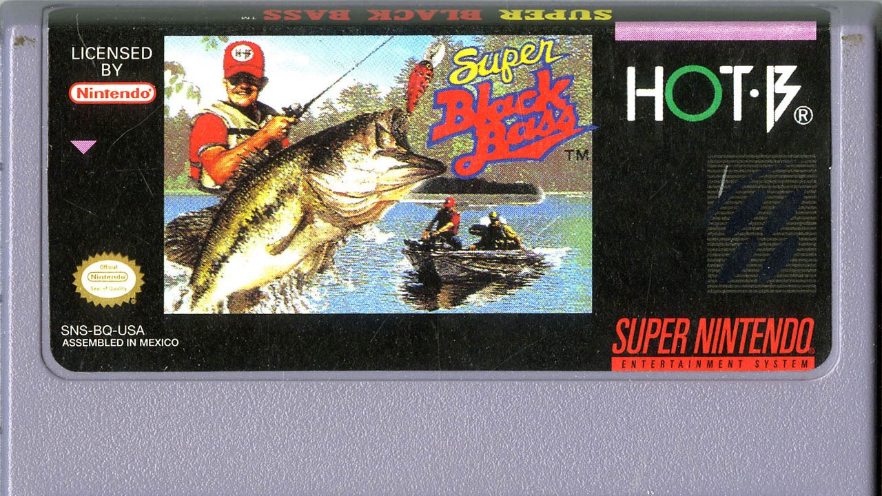 CGR Undertow - SUPER BLACK BASS review for Super Nintendo