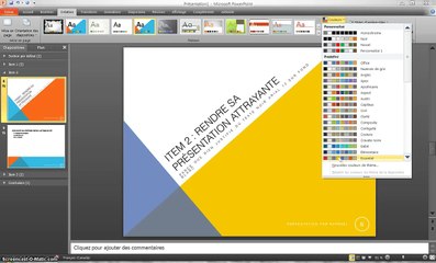 Introduction à Powerpoint (Tutoriel) [2 de 2]