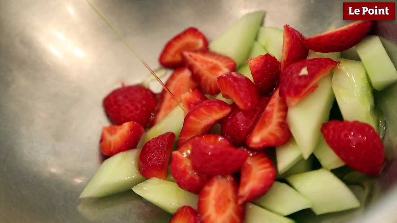 Le concombre melba d'Alain Passard