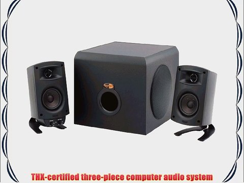Klipsch ProMedia 2.1 THX Certified Computer Speaker System (Black)