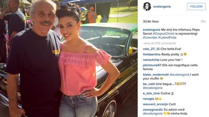 Behind The Scenes With Eva Longoria On Low Riders Set