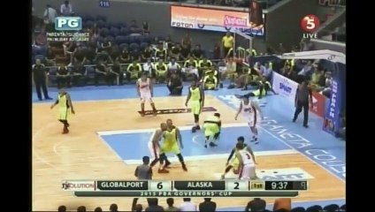 Globalport vs Alaska aces 1st Quarter June 23,2015