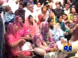 Sindh govt stages sit-in against federal govt, K-Electric-Geo Reports-24 Jun 2015