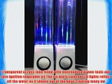 Soundsoul Music Fountain Mini Amplifier Dancing Water Speakers I-station7 Apple Speakers (black