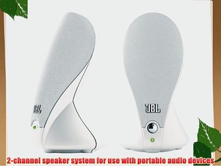 JBL Duet Speaker System for Portable Music and PC - White (Pair)