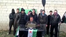 Syria Assad Soldiers Defect in Manbij Denounce Assad  Join Rebel Army 2-13-13 Aleppo