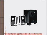 Logitech Ls21 2.1 Stereo Speaker System 2 X Satellite Speaker 1.5 Watt 4 Ohm Wired Integrated