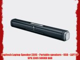 Logitech Laptop Speaker Z305 - Portable speakers - USB - LAPTOP SPK Z305 SOUND BAR