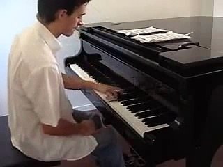 godowsky left hand only chopin study 12op.25 by Alex Brachet