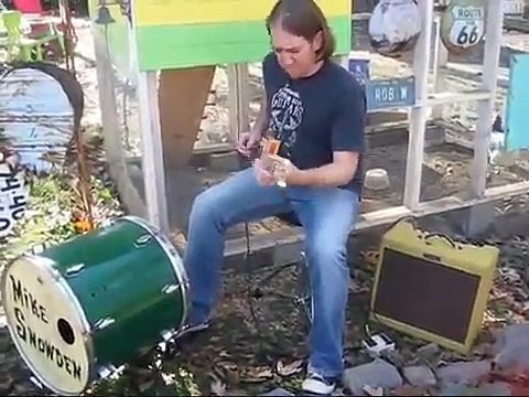 Mike Snowden Chicken Coop Blues Cigar Box Guitar STOMP
