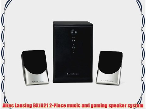 Altec Lansing BX1021 2-Piece music and gaming speaker system