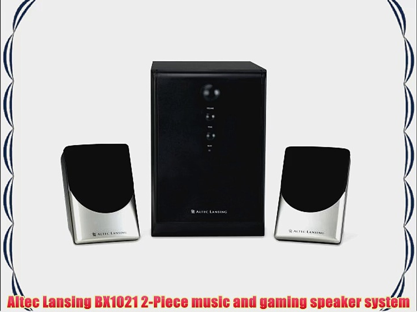 ⁣Altec Lansing BX1021 2-Piece music and gaming speaker system