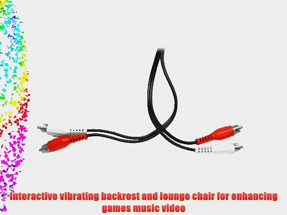 Pyramat Interactive PM300 3-Speaker Sound Lounger