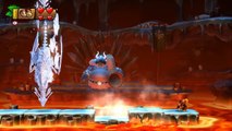 Donkey Kong Country Tropical Freeze Walkthrough Final Boss & Ending 6 Boss Volcano Dome